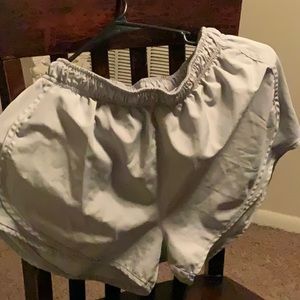 Women’s grey Nike Drifit shorts